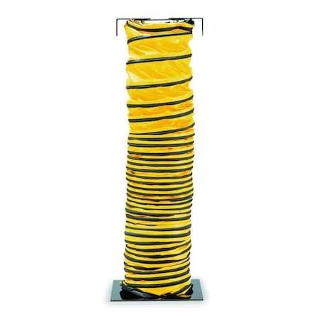 Blower Ducting,25 ft.,Black/Yellow