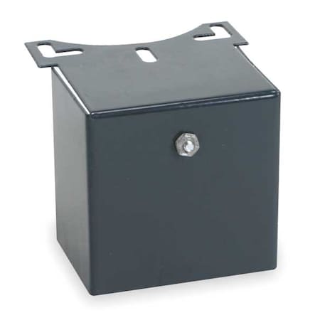 Capacitor Cover, Steel, 2 3/16 High