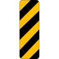 Clearance Marker Traffic Sign, 12 in H, 6 in W, Aluminum, Vertical Rectangle, No Text, OM-3R-6HA
