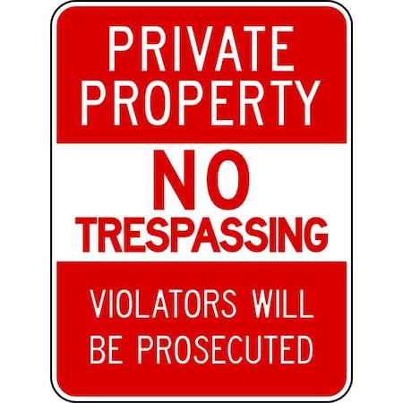Traffic Sign, 18 in H, 12 in W, Aluminum, Rectangle, English, PPR-008-12HA
