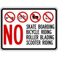 Traffic Sign, 18 x 24In, R and BK/WHT, BI-023-24HA