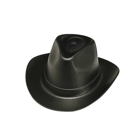 Hard Hat, Vulcan, Polyethylene, 6 Point Ratchet, Type 1, Class E, Black
