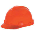 V-Gard Front Brim Hard Hat, Cap Style, Type 1, Class E, Staz-On Pinlock Suspension, Hi-Viz Orange