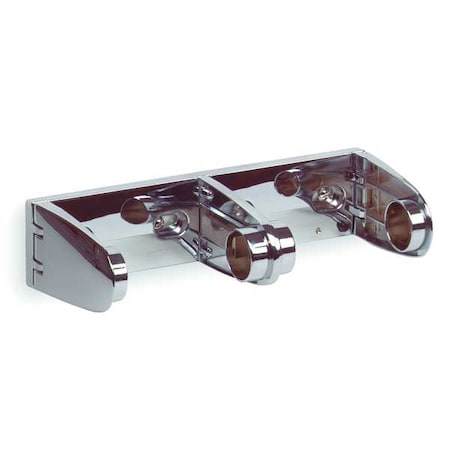 Toilet Paper Holder, (2) Rolls, Polished