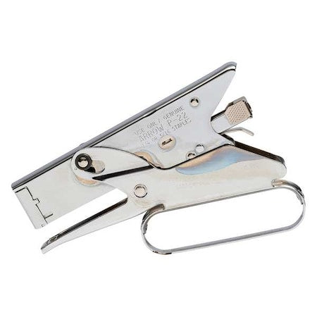 Plier Stapler, Manual, Heavy Dty, Flat Crwn
