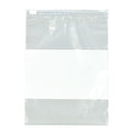 Reclosable Bag, Slide Seal, 9 in L, 6 in W, 3 mil Thick, Low Density Polyethylene (LDPE), Clear
