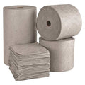 Sorbent Pad, 28 gal, 16 in x 18 in, Universal, Gray, Polypropylene