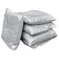 Sorbent Pillow, 10 gal, 10 in x 10 in, Universal, Gray, 20 PK