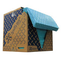 Sorbent Pad, 34 gal, 16 in x 18 in, Oil, Blue, Polypropylene