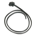 Cord Set With Wire Leads, 115/230V AC, 24 in W.