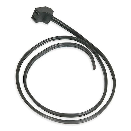 Cord Set With Wire Leads, 115/230V AC, 36 in W.