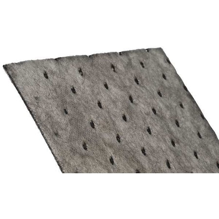 Sorbent Roll, 37 gal, 30 in x 150 ft, Universal, Gray, Polypropylene