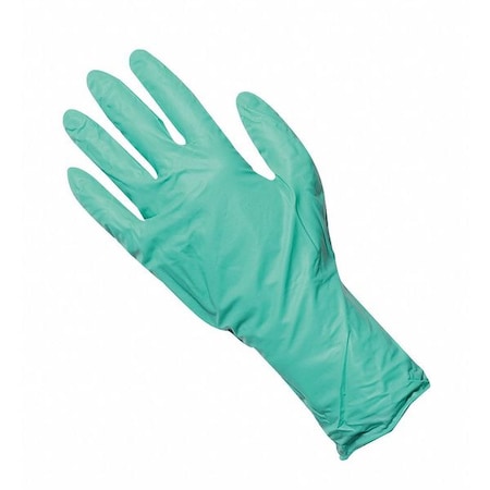 NEC-288, Disposable Gloves, 6.00 to 6.99 mil Palm, Neoprene, Powder-Free, XL (10), 50 PK, Green