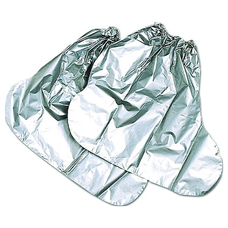 Disposable Boot Covers, Silver Shield, Silver, Slip Resistant Sole: No , Universal