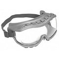 Safety Goggles, Clear Lens, Uvextra Anti-Fog, Non-Vented, Neoprene Strap, UVEX Strategy Series