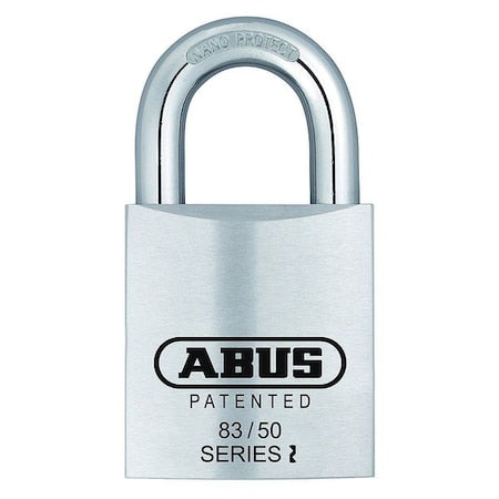 Padlock, Keyed Alike, Standard Shackle, Square Brass Body, Steel Shackle, 7/8 in W