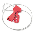 Grip-Cinching Cable Lockout,6 ft. L