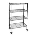 Wire Cart, 4 Shelf, L48 x W18 x H67 In.
