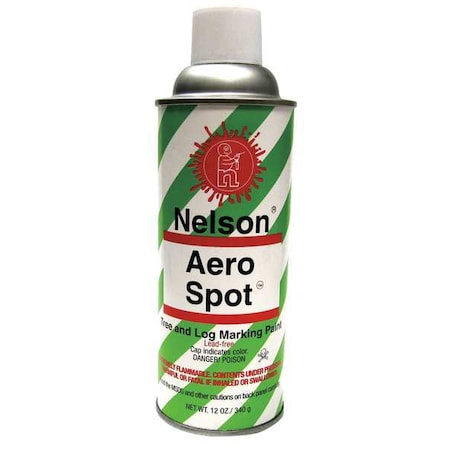 Tree and Log Marking Paint, 12 oz., White, Solvent -Based