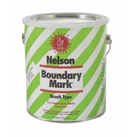 Boundary Marking Paint, 1 gal., Blue, Water -Based