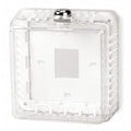 Universal Thermostat Guard, Off-White, Plastic