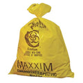 Chemo Waste Bags, 14 gal., Yellow, PK100