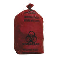 Biohazard Bag, Red, 3 gal., PK200