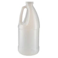 Jug, 1.89 L Capacity - mL, 64 fl oz Capacity - oz, Screw On Closure, HDPE, Blow Molded Handle