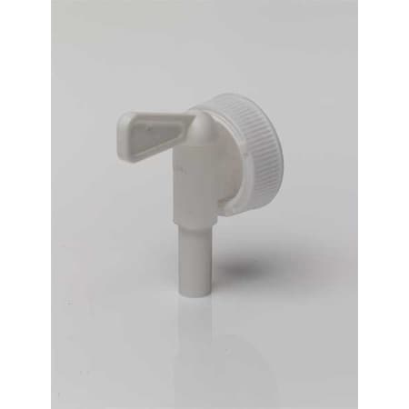 Faucet, PE/PP, 38mm, Translucent