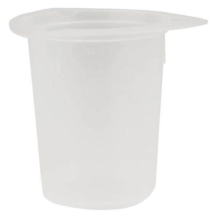 Tri-Pour Beaker, Polypropylene, Low Form, 100 mL / 3.38 fl oz Capacity, Not Rated 100 PK