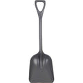 No. 3 Industrial Square Point Shovel, Plastic Blade, 23-1/2 in L, Gray