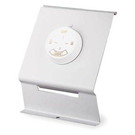 Electric Baseboard Heater Thermostat, 2 Poles, Northern White, 120/208/240/277 V AC