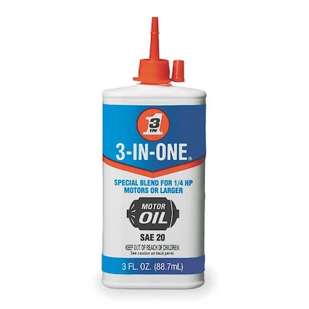 Multi Purpose Motor Oil, 3 Oz.