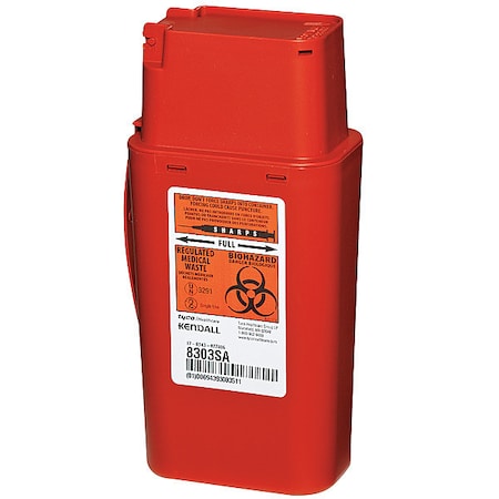 Sharps Container, 1/4 Gal., PK2