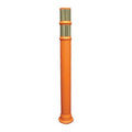 Delineator Post, LDPE, High-Intensity Prismatic, 45 in Height, 12 lb, Orange