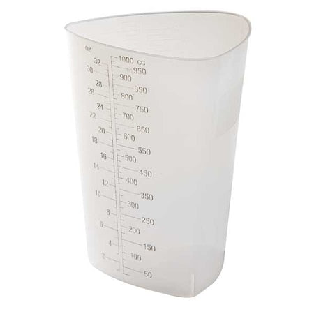 Beaker, Polypropylene, 1 L / 32 fl oz Capacity, Not Rated 200 PK