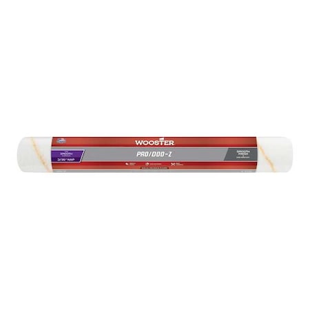 18" Paint Roller Cover, 3/16" Nap, Woven Fabric