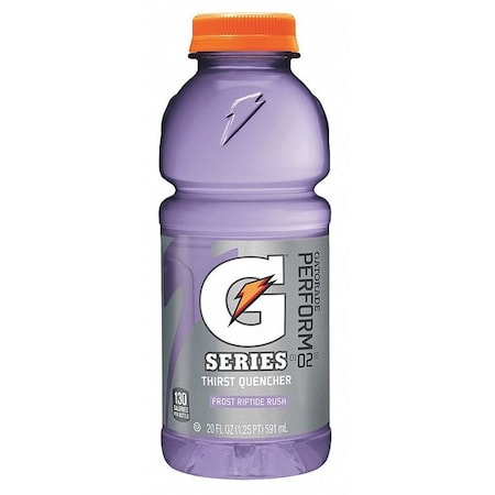 G Series Sports Drink, 20 oz ready to drink, Frost Riptide Rush, PK24