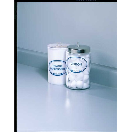 Sundry Jars, Glass, Unlabeled, PK6