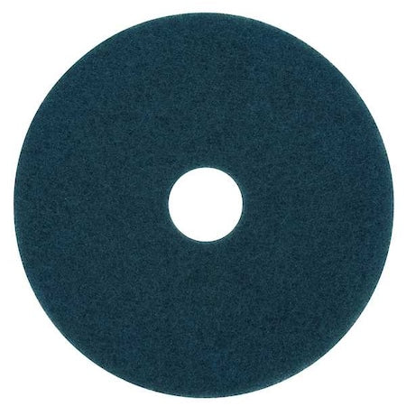 Scrubbing Pad, 20 In, Blue, PK5