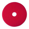 Cleaning and Buffing Pad, 14 In, Red, PK5