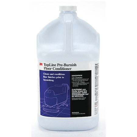 Floor Cleaner, 1 gal., Clear, Green
