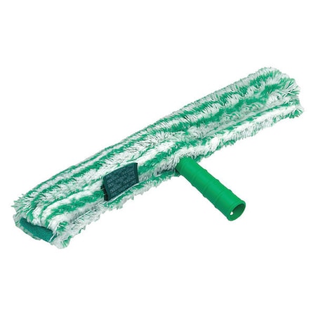 Window Washer, 18 in L, Green/White