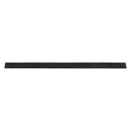 Replacement Squeegee Blade, 12"L, Rubber