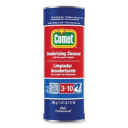 Bathroom Cleaner, Canister, 21 oz, Unscented