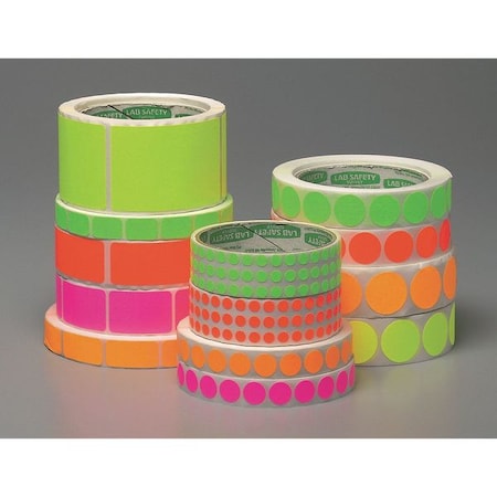 1/4" x 1/4" Dot Label, Pk1000