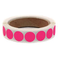 Blank Dot Label Pink 3/4"W, Pk1000