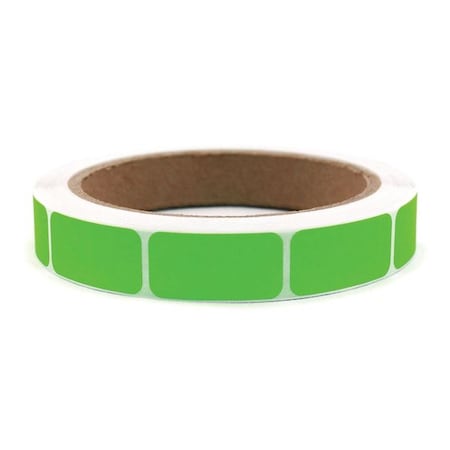 5/8" Self-Adhesive Square Label, Pk1000, 3VCP7