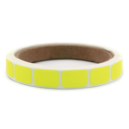 1/2" Self-Adhesive Square Label, Pk1000, 3VCP6