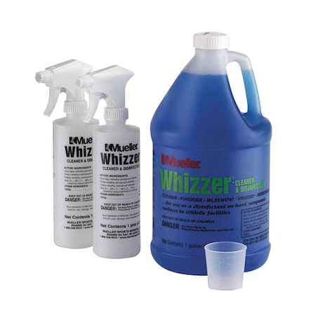 Cleaner and Disinfectant, 1 gal. Bottle, Unscented, Clear